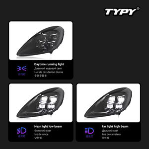 Kit de Conversión de Faros Delanteros TYPY Matrix 12V 6000K Nuevo para 718 Boxster Cayman 2013-2023 - Product Image 5
