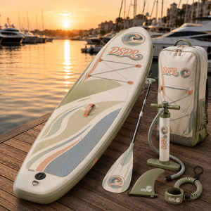 Esta Tabla de SUP Ecológica y Portátil es un Compañero Maravilloso para Vacaciones y Entretenimiento en la Playa - Product Image 4