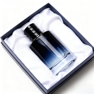 Bình xịt nước hoa thủy tinh 50ml có bơm và nắp cho ứng dụng nhãn tùy chỉnh với nắp hộp tùy chỉnh - Product Image 1