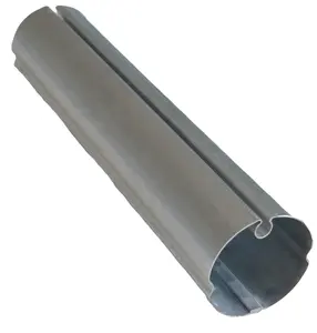 60mm,70mm,80mm Galvanizado Steel Pipe Para Toldos e persianas melhor preço Galvanizado Tubos de aço para toldo e sistema cego