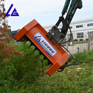 Excavator Forestry Mulcher,Grass <strong>Mower</strong> For Land Clearing Utility Trail Maintenance Fit KX135 KX155 KX163 KX175 KX080 Excavator - Product Image 5