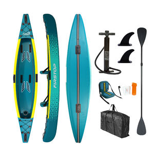 Vente en gros <span class=keywords><strong>prix</strong></span> d'usine OEM <span class=keywords><strong>kayak</strong></span> de pêche gonflable au point de chute canoë bateau à rames kayaks gonflables - Product Image 5