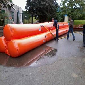 Consegna rapida riutilizzabile materiale in PVC flessibile portatile barriera di sicurezza per il controllo delle inondazioni della diga del fiume - Product Image 1