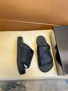 Chaussures de créateur de haute qualité, marque de mode, sandales pour hommes, printemps-été, avec boucle de ceinture jacquard à lettres, tongs imperméables d'extérieur - Product Image 5