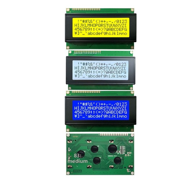 COB Character Dot Matrix LCD Module 5V Alphanumeric Display Screen for Industrial Instruments & Electronic Control Equipment