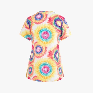 Divisa Medica Personalizzata da Donna: Casacca Stampata per Infermiere e Set Uniforme Medica - Product Image 2