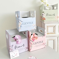 JOYWOOD Boîte à fleurs ondulées pour bouquet frais et présentoir de fleurs artificielles en gros