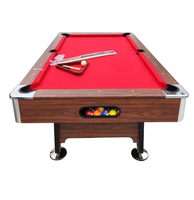 Table de billard 9 pieds à récupération automatique de balles, design populaire, prix usine, pour clubs et familles, jeu de billard d'intérieur