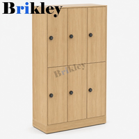 Armoire de chambre d'hôtel en MDF, armoire en bois avec serrure électronique numérique pour le salon