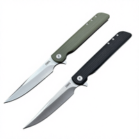 Couteau pliant 3810 G10, couteau de poche EDC pour le camping et la chasse
