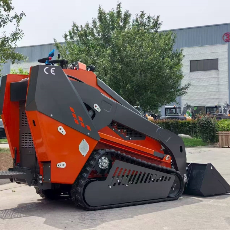 Track Diesel Wheel Skid Steer Loader