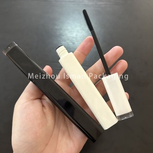 <span class=keywords><strong>Tube</strong></span> de mascara carré de luxe ISMAN 15 ml, bouchon transparent noir, flacon de sérum pour la croissance des cils, vente en gros, étiquette privée, fabrication sur mesure, usine professionnelle - Product Image 2