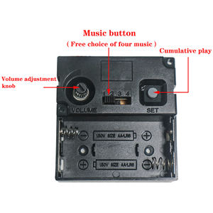 12888 100g pendule pilote avec 4*4 <span class=keywords><strong>Westminster</strong></span> Chime Abbey Music Cassette Speaker - Product Image 6