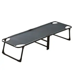 Hot Sales Portable Adjustable Multi Purpose Hospital Used Office Metal Steel Folding Bed For Sales