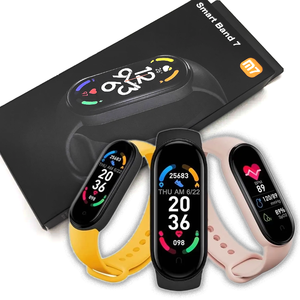 2025 M7 <span class=keywords><strong>M3plus</strong></span> M3 M4 M5 M6 Plus Trending New Wearable Device Reloj inteligente de ritmo cardíaco Pulseras de muñeca inteligentes Band Sport Smart Watch - Product Image 1