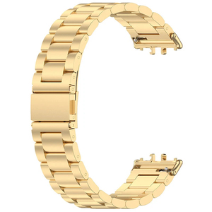 <span class=keywords><strong>Bracelet</strong></span> de montre intelligent en acier inoxydable Lionorm pour <span class=keywords><strong>Samsung</strong></span> <span class=keywords><strong>Galaxy</strong></span> <span class=keywords><strong>Fit</strong></span> 3 Sm-R390 Correa <span class=keywords><strong>Bracelet</strong></span> en métal à trois maillons - Product Image 5