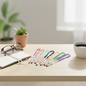 Cadena de plástico de 70 cm con cierre de tres vías para piezas de gafas - Product Image 3