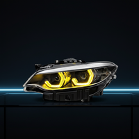 Phares LED de style cuillère Elite pour BMW Série 2 F22 F23 2014-2021 – Kit de mise à niveau avec DRL hexagonaux et clignotants séquentiels