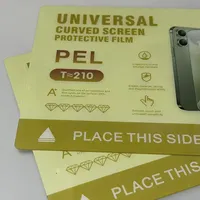Film hydrogel flexible PEL de haute qualité, nouveaux matériaux, propriétés de traction, réparation automatique, protection d'écran pour écrans plats et incurvés