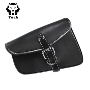 Sac à outils de selle pour <span class=keywords><strong>moto</strong></span>, avec côté en cuir PU, imperméable, de haute qualité, vente en gros, livraison gratuite - Product Image 2