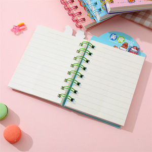 Mini carnets et bloc-notes en spirale Kawaii A7 Carnet de notes Journal d'étudiant Bloc-notes personnalisable Livre Papeterie de bureau pour journal intime - Product Image 5