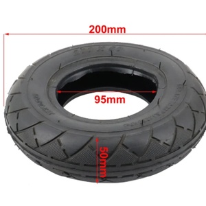 Kugoo ล้อสกู๊ตเตอร์ทรงตัว E125 E100 S3 S1ขนาด8นิ้วมีความเหนียวสูงด้านนอกยาง200*50ผลิตจากยางที่ทนทาน - Product Image 4