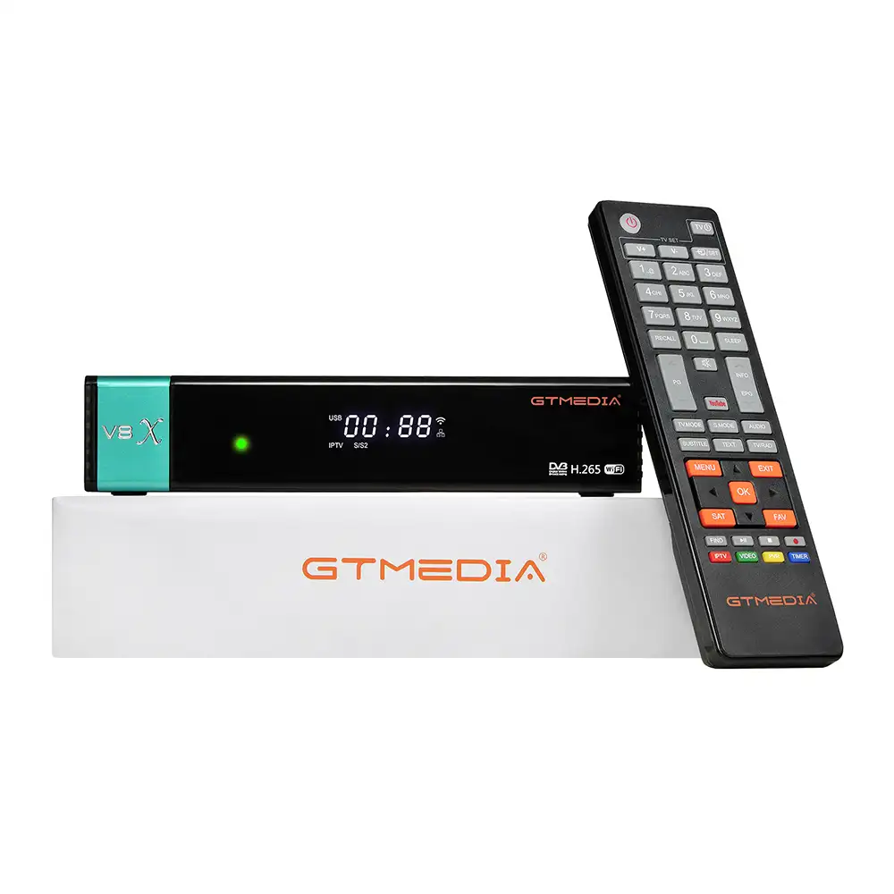 GT Media V8X DVB S2X S2 S Decoder satellitare FTA C Ku Band HD sintonizzatore LNB Wifi IPTV Set Top Box ricevitore TV satellitare