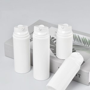 En stock Botella de plástico para el cuidado de la piel 30ml 50ml 80ml 100mL 120ml 150ml Bomba de etiquetas privadas Botella sin aire - Product Image 1