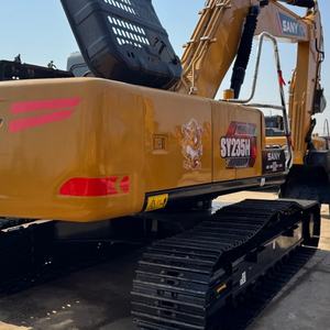 Excavatrice d'occasion SANY SY215H 235C 21T en bon état, excavatrice sur chenilles, pièces d'origine, vente à prix réduit - Product Image 5