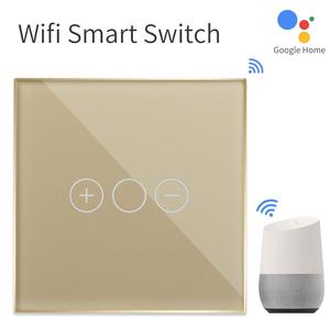 定制Logo品牌1/2/3/4帮图雅智能开关WiFi触摸灯遥控调光器智能开关 - Product Image 6