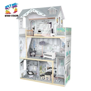 Nueva <span class=keywords><strong>Casa</strong></span> <span class=keywords><strong>de</strong></span> <span class=keywords><strong>Muñecas</strong></span> <span class=keywords><strong>de</strong></span> Madera <span class=keywords><strong>de</strong></span> Simulación <span class=keywords><strong>de</strong></span> Juego <span class=keywords><strong>de</strong></span> Imitación para Niños <span class=keywords><strong>con</strong></span> Ascensor W06A400 - Product Image 1