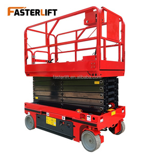 Plataforma Elevadora de Tijera Articulada Eléctrica Autopropulsada a Batería de 220V Faster Lift - Product Image 1