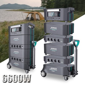 Sorein 2024 Most Popular 7200W <b>Solar</b> <b>Generator</b> Battery Lithium 5Kwh Hybrid Home Energy Storage System 15Kw - Product Image 1