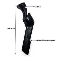 Kit Snorkel Hitam Bertekstur LLDPE Suzuki Jimny JB64 JB74 2018+ 4x4 Off-Road Wading Air Ram Intake Tahan UV Tahan Panas