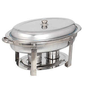 Réchaud <span class=keywords><strong>sans</strong></span> <span class=keywords><strong>fil</strong></span> tout en acier, ensemble de réchauds pour buffet, réchauds pour la restauration, gain de temps - Product Image 3