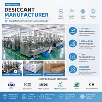Granulés de gel de silice industriel 100g Liyou – Absorbeur d'humidité puissant, déshydratant à 98% de pureté pour produits chimiques