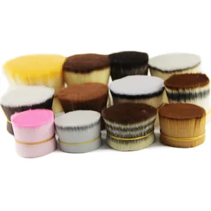 Soft Synthetic Tapered Pbt Tapering Filaments For Cosmetic Makeup Brush Bristle Pbt Fiber