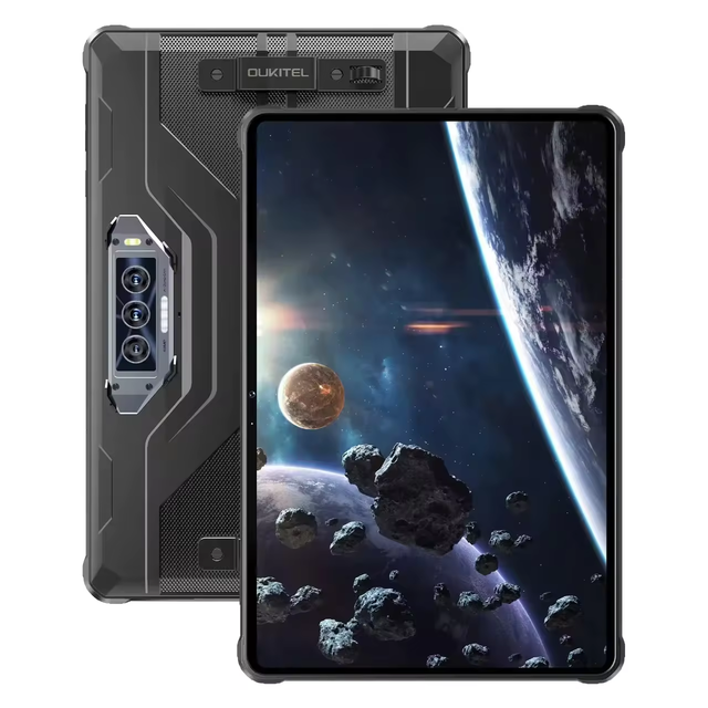 2024 Oukitel RT8 Capacitive Screen Rugged Tablet 11" FHD+ 6GB+256GB Helio G99 48MP Camera Tablets PC 33W Android 13 RT8 20000mAh