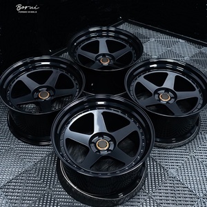 Jantes Borui 2 pièces en aluminium forgé 6061-T6, neuves, pour M3 M4 M5 AMG Corvette Camaro, jantes personnalisées forgées - Product Image 4