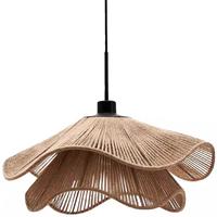 Lustre suspendu moderne pour salon, chambre à coucher, salon de thé zen, lampe suspendue en corde de chanvre faite à la main