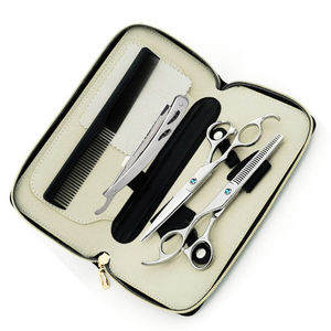 Premium Quality <b>Barber</b> Hair Dressing Kit Salon Hair Cutting Scissors <b>Set</b> Home Hair Cutting <b>Barber</b> Thinning Shears Kit - Product Image 6