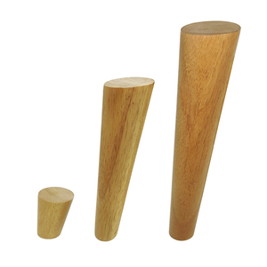 Pieds de meubles en bois massif de remplacement du milieu du siècle lit <span class=keywords><strong>fauteuil</strong></span> tabouret pieds armoire canapé jambes en bois - Product Image 3