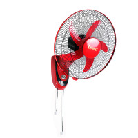 Ventilateur mural 16'' 12V, ventilateur mural de plafond à énergie solaire, ventilateur mural de refroidissement d'air avec télécommande, ventilateur mural rechargeable