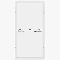 SSS Solar 450W half cut all black photovoltaïque PV panneaux solaires pour l'utilisation domestique