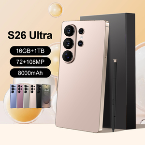 Smartphone S26 Ultra 5G de 7.3 Pulgadas, Doble SIM, 16GB+1TB, Cámara de 48MP+108MP, Baterí<span class=keywords><strong>a</strong></span> de 7800mah, Versión Global - Product Image 1