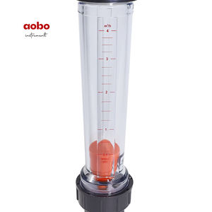 プラスチック油圧オイル海水流量計ガラス管流量計フィールドガラス管流量計プラスチックPSU PC AS ABS304SS - Product Image 3