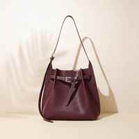 Nouveau Sac à Bandoulière de Luxe en Cuir Véritable pour Femme 2026 – Tendance Décontractée, Grande Capacité, Cuir de Vachette de Haute Qualité, Imperméable, Deux Bretelles