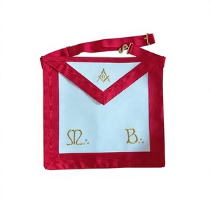 ทอง MB สแควร์และเข็มทิศฝรั่งเศสพิธีกรรมสมาชิกผ้ากันเปื้อน - Product Image 1