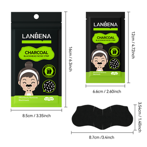 Tiras Nasales LANBENA de Alta Calidad para Eliminar Puntos Negros con Carbón de Bambú - Product Image 1