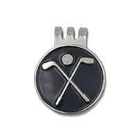 Marqueurs de balle de golf écologiques en métal durables et visibles, accessoires de golf pour hommes et femmes, équipement de sport durable, contraste élevé, utilisation facile